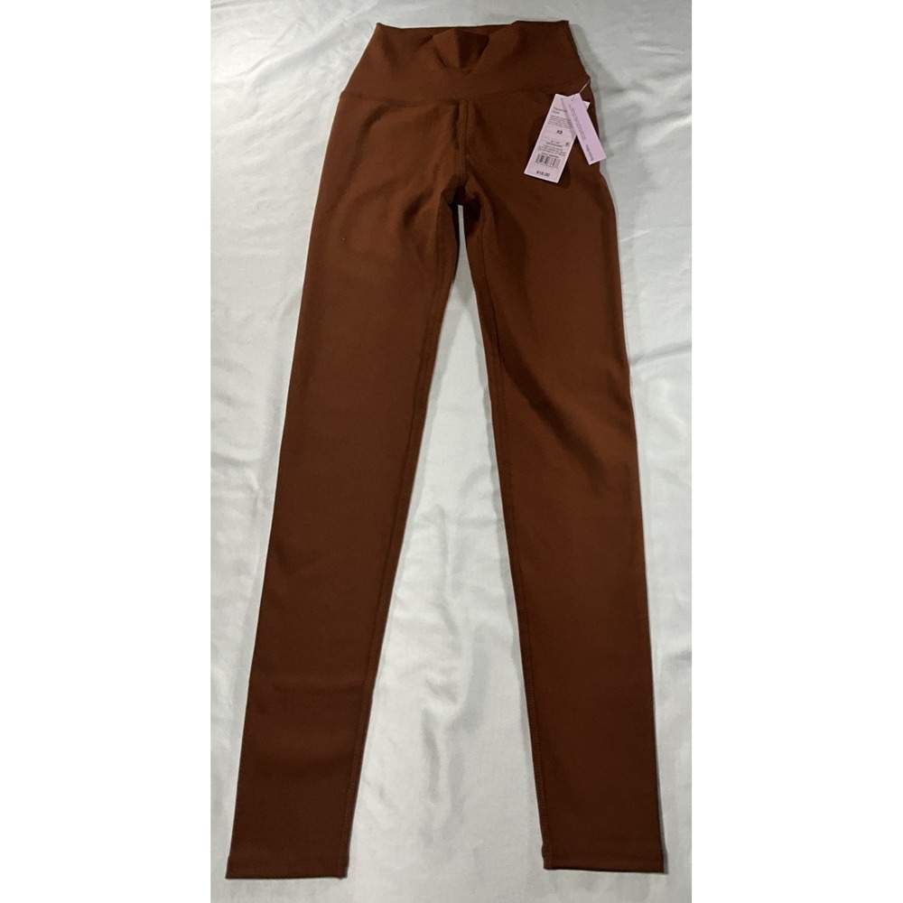 Wild Fable ButterBliss Stretchy Dark Brown Athletic Leggings Women's XS